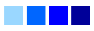 青色のパターン