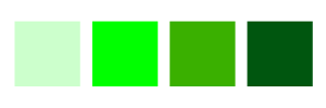 緑色のパターン